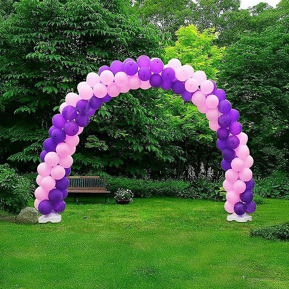 Gardening Accessories: 3x4m Full Set Balloon Arch Column Kit Floor Base Stand For Wedding & Party