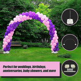 Gardening Accessories: 3x4m Full Set Balloon Arch Column Kit Floor Base Stand For Wedding & Party