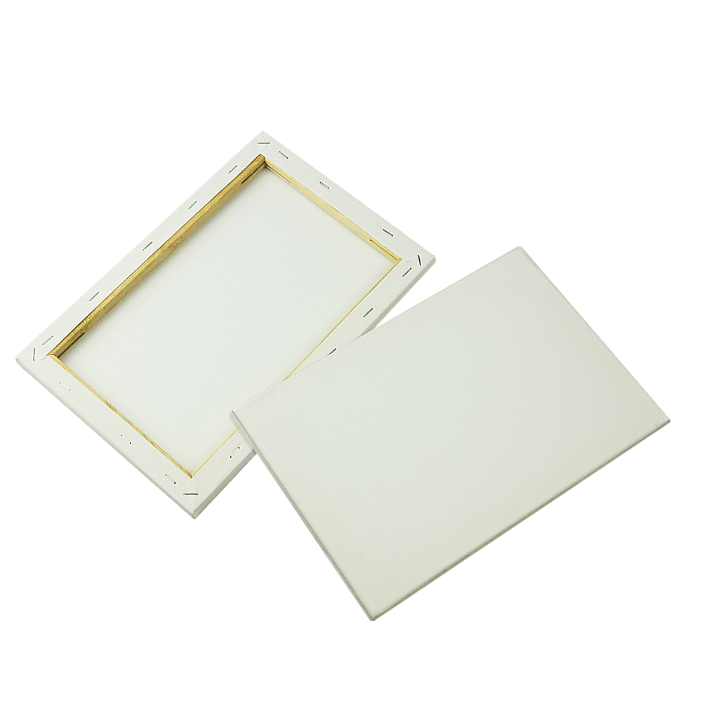 Arts & Crafts: 5 pack of 20x30cm Artist Blank Stretched Canvas Canvases Art Large White Range Oil Acrylic Wood