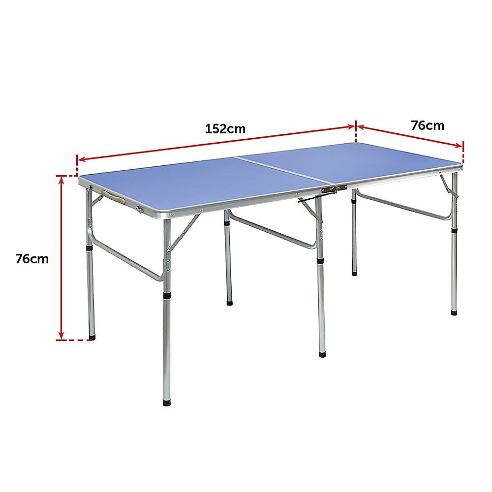 Activity Games: 152cm Portable Tennis Table, Folding Ping Pong Table Game Set
