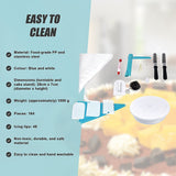 164Pcs Cake Decorating Kit Turntable Rotating Baking Flower Icing Piping Nozzles