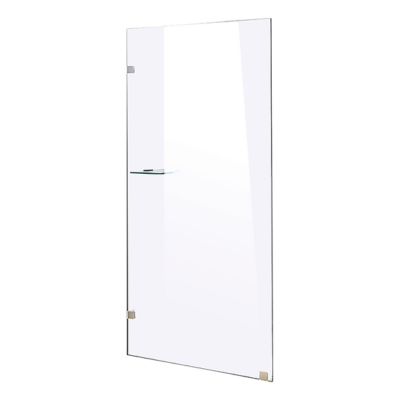 700 x 2100mm Frameless 10mm Safety Glass Shower Screen