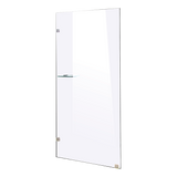 700 x 2100mm Frameless 10mm Safety Glass Shower Screen