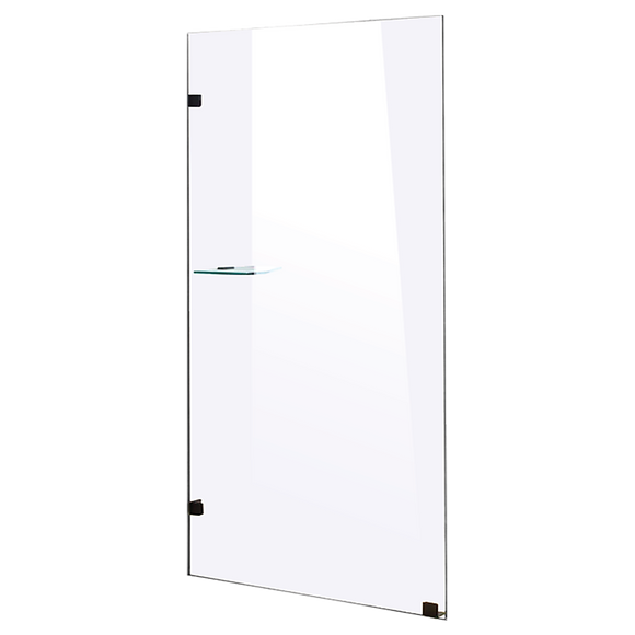 900 x 2100mm Frameless 10mm Safety Glass Shower Screen