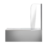 180 Degree Pivot Door 6mm Safety Glass Bath Shower Screen 800x1400mm By Della Francesca