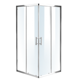 800 x 800mm Sliding Door Nano Safety Glass Shower Screen By Della Francesca