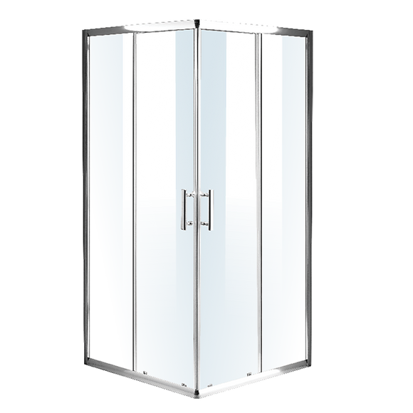 1200 x 900mm Sliding Door Nano Safety Glass Shower Screen By Della Francesca