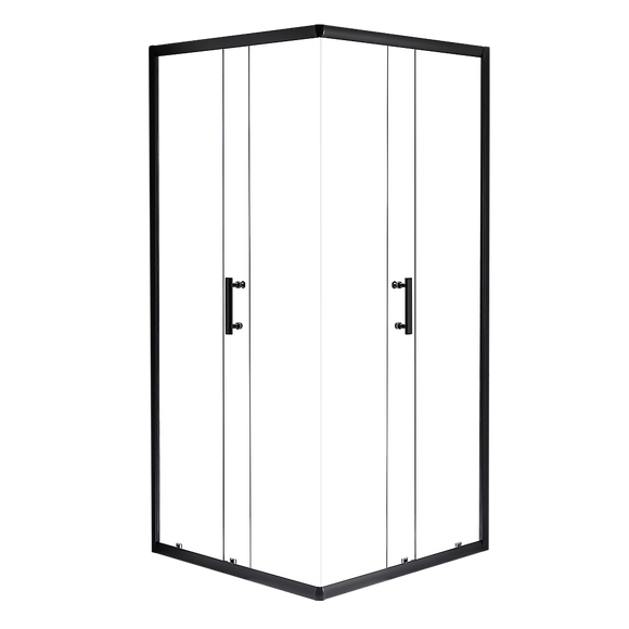 800 x 1200mm Sliding Door Nano Safety Glass Shower Screen By Della Francesca