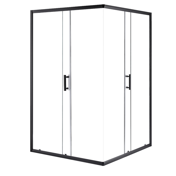 1000 x 1000mm Sliding Door Nano Safety Glass Shower Screen By Della Francesca