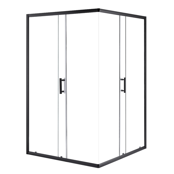 1200 x 800mm Sliding Door Nano Safety Glass Shower Screen By Della Francesca