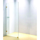 800 x 2100mm Frameless 10mm Safety Glass Shower Screen