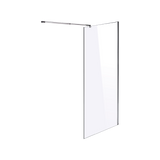 1000 x 2100mm Frameless 10mm Safety Glass Shower Screen