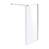 1100 x 2100mm Frameless 10mm Safety Glass Shower Screen