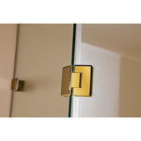 Shower Heads & Screens: 1000 x 1000mm Frameless 10mm Glass Shower Screen By Della Francesca