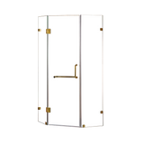 900 x 900mm Frameless 10mm Glass Shower Screen By Della Francesca