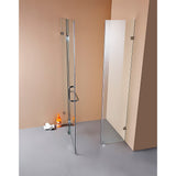 Shower Heads & Screens: 1000 x 1000mm Frameless 10mm Glass Shower Screen By Della Francesca