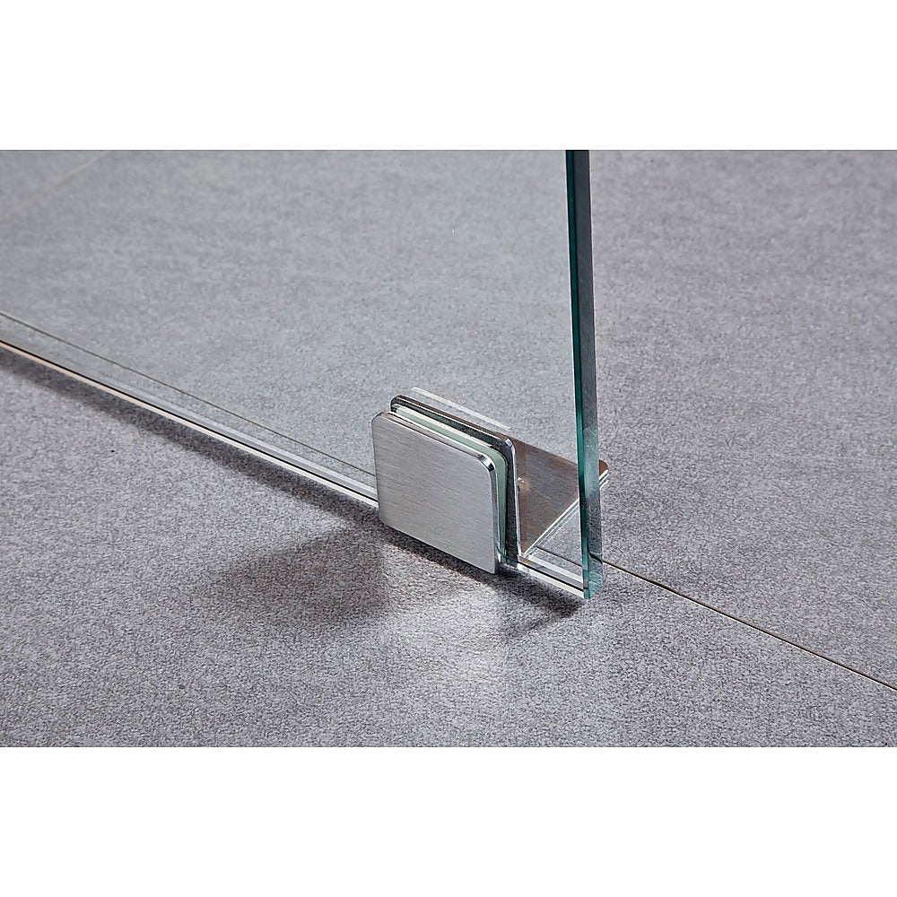 Shower Heads & Screens: 1000 x 1000mm Frameless 10mm Glass Shower Screen By Della Francesca