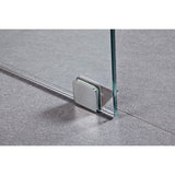 Shower Heads & Screens: 1000 x 1000mm Frameless 10mm Glass Shower Screen By Della Francesca