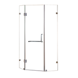 900 x 900mm Frameless 10mm Glass Shower Screen By Della Francesca