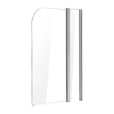 180 Degree Pivot Door 6mm Safety Glass Bath Shower Screen 1200x1400mm By Della Francesca