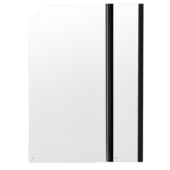 180 Degree Pivot Door 6mm Safety Glass Bath Shower Screen 1200x1400mm By Della Francesca