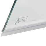 180 Degree Pivot Door 6mm Safety Glass Bath Shower Screen 1200x1400mm By Della Francesca