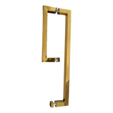 120 x 200cm Wall to Wall Frameless Shower Screen 10mm Glass By Della Francesca