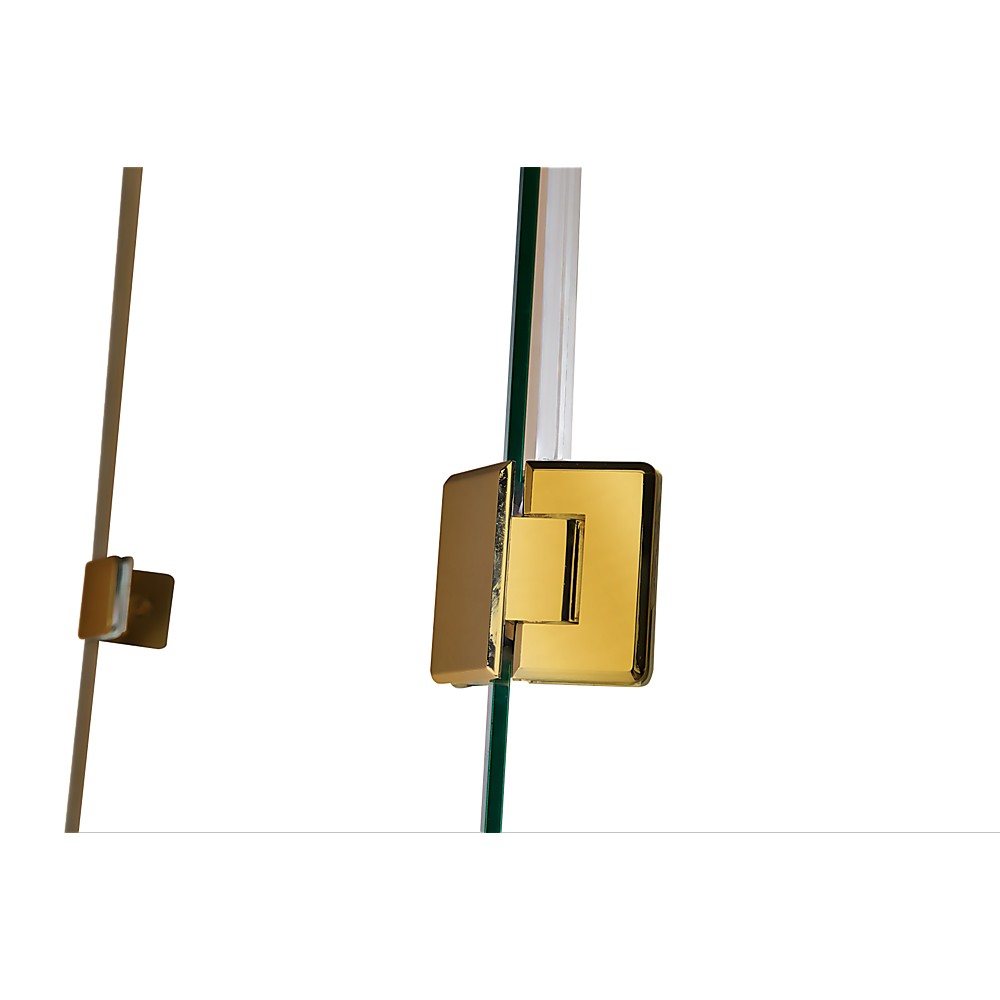 Shower Heads & Screens: 1100 x 700mm Frameless 10mm Glass Shower Screen By Della Francesca