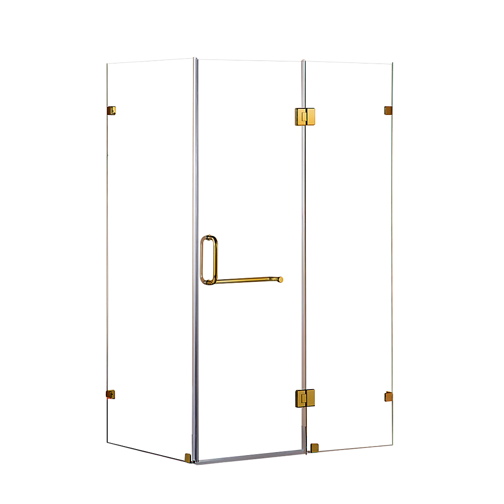 Shower Heads & Screens: 1200 x 700mm Frameless 10mm Glass Shower Screen By Della Francesca
