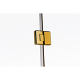 1000 x 1000mm Frameless 10mm Glass Shower Screen By Della Francesca