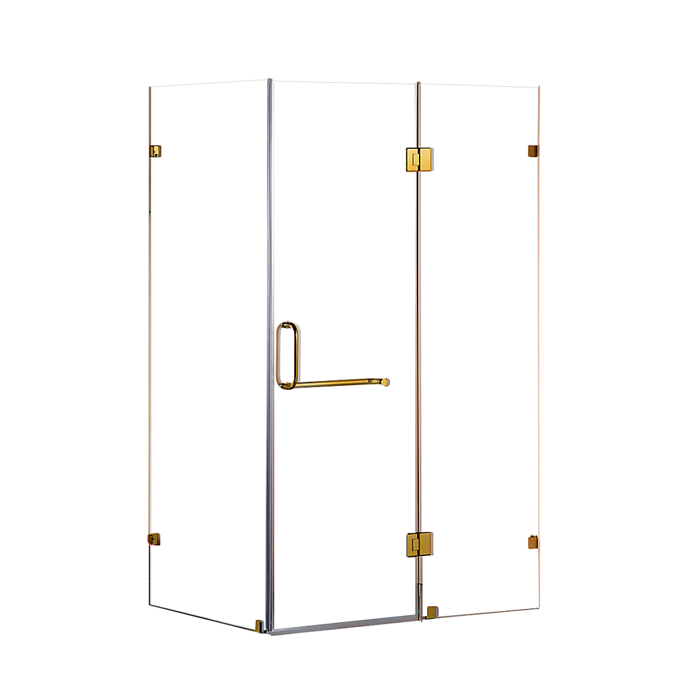 Shower Heads & Screens: 1200 x 1000mm Frameless 10mm Glass Shower Screen By Della Francesca