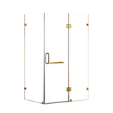 1200 x 1000mm Frameless 10mm Glass Shower Screen By Della Francesca