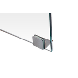 Shower Heads & Screens: 1000 x 700mm Frameless 10mm Glass Shower Screen By Della Francesca