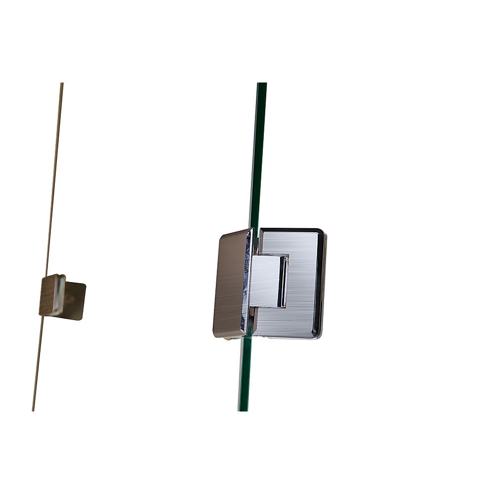 Shower Heads & Screens: 1000 x 700mm Frameless 10mm Glass Shower Screen By Della Francesca