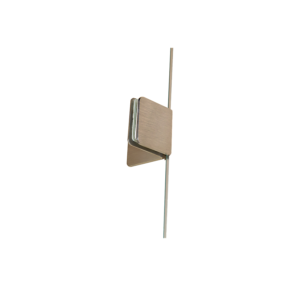 Shower Heads & Screens: 1100 x 700mm Frameless 10mm Glass Shower Screen By Della Francesca