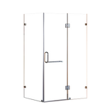 1100 x 700mm Frameless 10mm Glass Shower Screen By Della Francesca