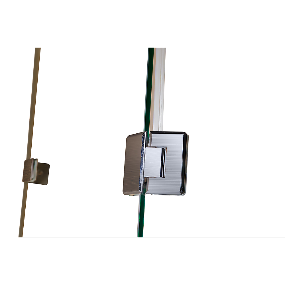 Shower Heads & Screens: 1100 x 700mm Frameless 10mm Glass Shower Screen By Della Francesca