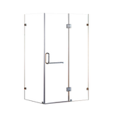 1200 x 700mm Frameless 10mm Glass Shower Screen By Della Francesca