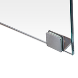 1200 x 900mm Frameless 10mm Glass Shower Screen By Della Francesca