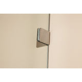 900 x 100mm Frameless 10mm Glass Shower Screen By Della Francesca