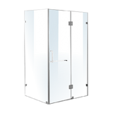 1200 x 800mm Frameless 10mm Glass Shower Screen By Della Francesca