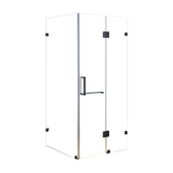 1100 x 1000mm Frameless 10mm Glass Shower Screen By Della Francesca