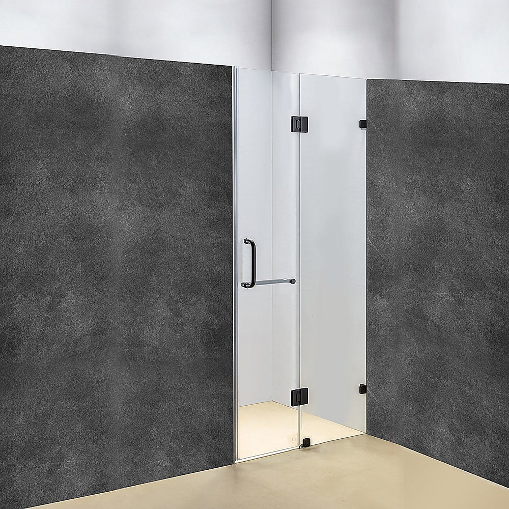 Shower Heads & Screens: 120 x 200cm Wall to Wall Frameless Shower Screen 10mm Glass By Della Francesca