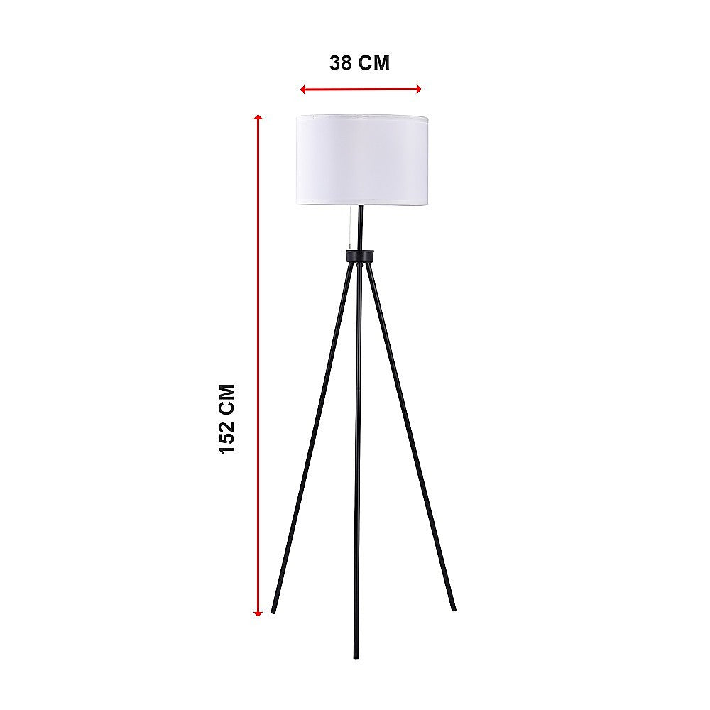 Floor Lamps: Mid-Century Floor Lamp Modern Tripod Decor Living Room Standing