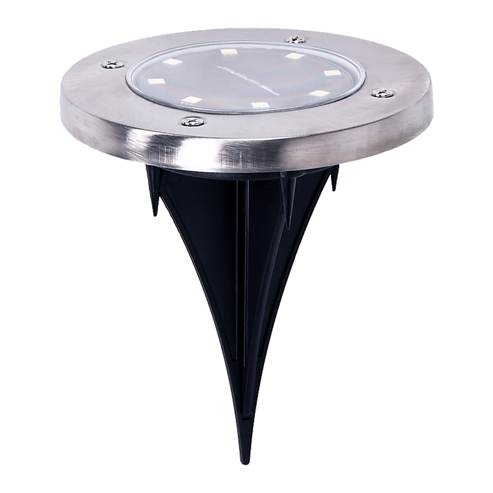Gardening Accessories: 12x Solar Powered LED Buried Inground Recessed Light Garden Outdoor Deck Path