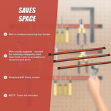 3 x 61cm Magnetic Wall Mounted Tool Holder Storage Organiser Garage Workshop