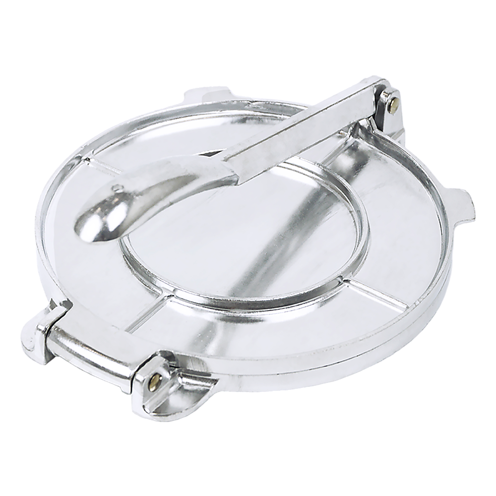Kitchen Utensils: 20cm Premium Tortilla Press Flat Bread Maker Taco Roti Chapati Health Food Pastry