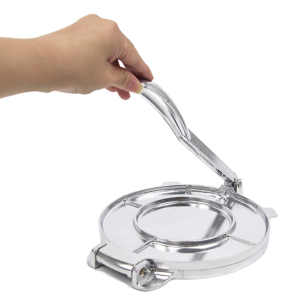 Kitchen Utensils: 20cm Premium Tortilla Press Flat Bread Maker Taco Roti Chapati Health Food Pastry