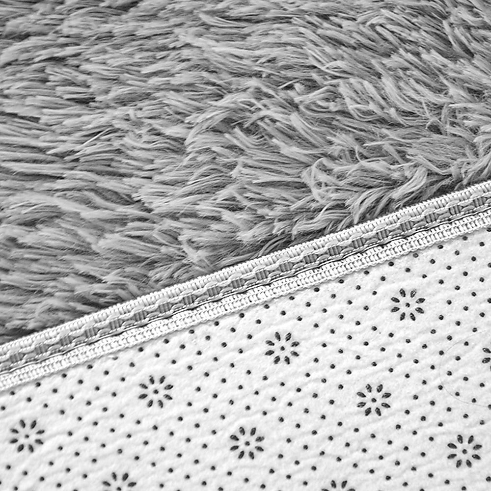 Floor Rugs: 230x160cm Floor Rugs Large Shaggy Rug Area Carpet Bedroom Living Room Mat - Grey