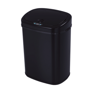 68L Motion Sensor Bin Automatic Stainless Steel Kitchen Rubbish Trash - Black